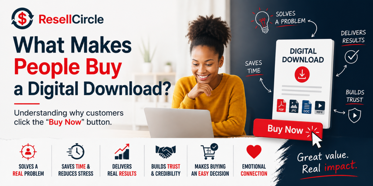 What Makes People Buy a Digital Download?