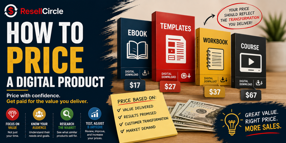 How to Price Your Digital Products