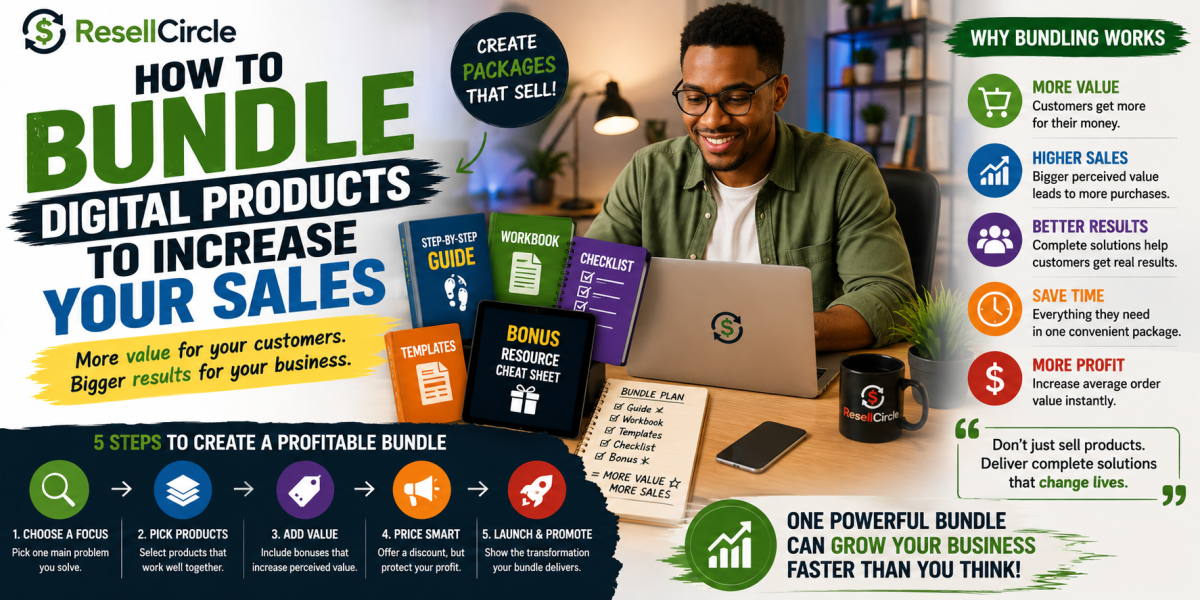 How to Bundle Digital Products to Increase Your Sales