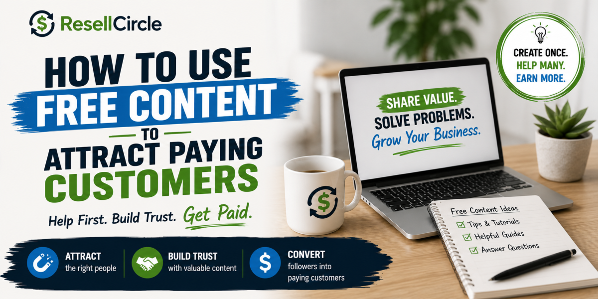 How to Use Free Content to Attract Paying Customers