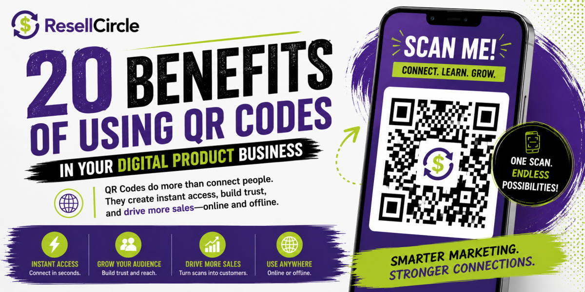 20 Places to Use Your Resell Circle QR Code to Drive More Traffic