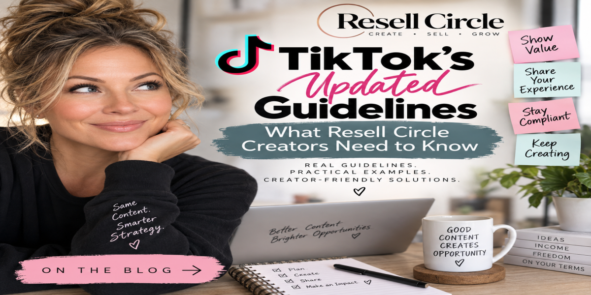 TikTok’s Updated Guidelines: What Resell Circle Creators Need to Know