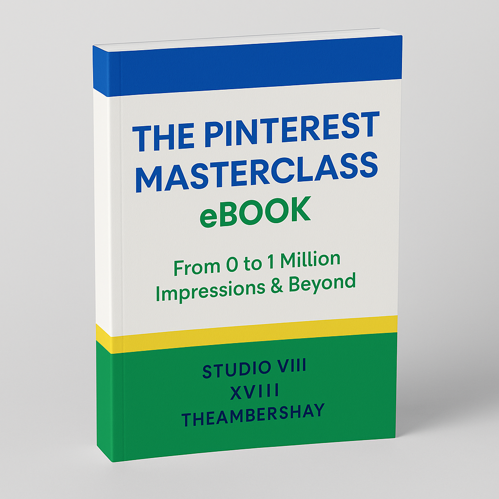Pinterest Masterclass eBook
