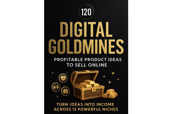 “120 Digital Goldmines: Profitable Product Ideas to Sell Online”
