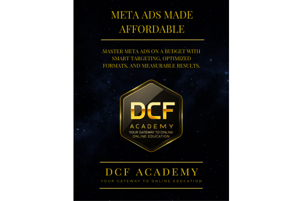 Meta Ads Made Affordable - Ebook