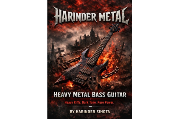 Heavy Metal Bass Guitar Heavy Riffs. Dark Tone. Pure Power.