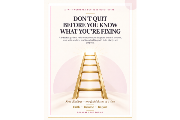 Don't Quit Before You Know What You're Fixing