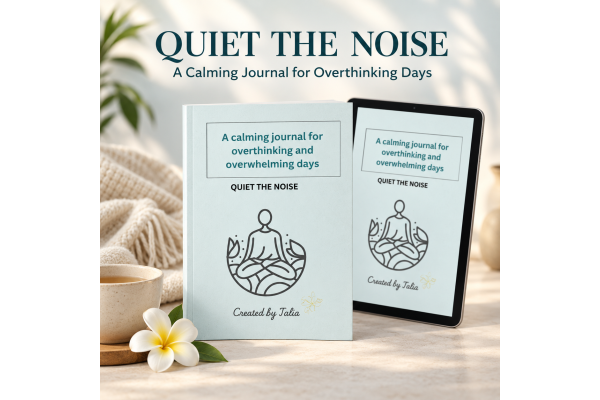 Quiet the Noise: A Calming Journal for Overthinking Days