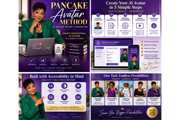 Pancake Avatar Method – AI Avatar Prompt Generator