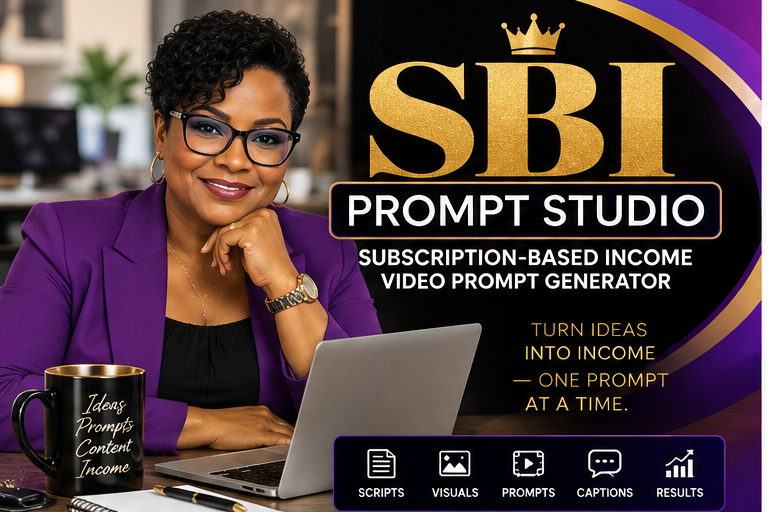 SBI Prompt Studio — Subscription-Based Income Video Prompt Generator